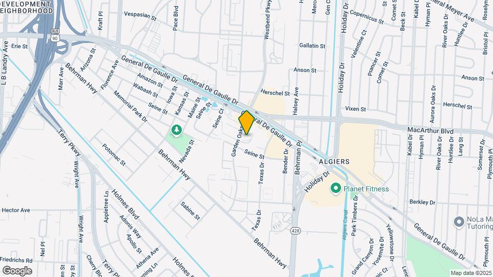 3300 Garden Oaks Dr-Unit -A7 Map and Location Details