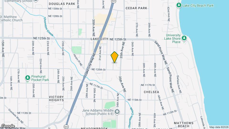 12020 33rd Ave NE Mapa y Detalles de la Ubicación
