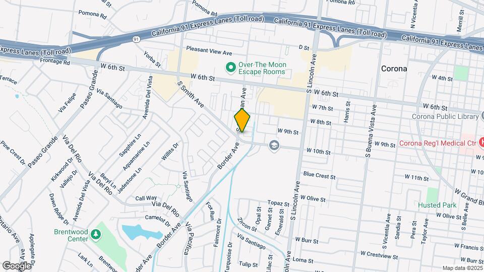 955 S Sherman Ave Mapa y Detalles de la Ubicación