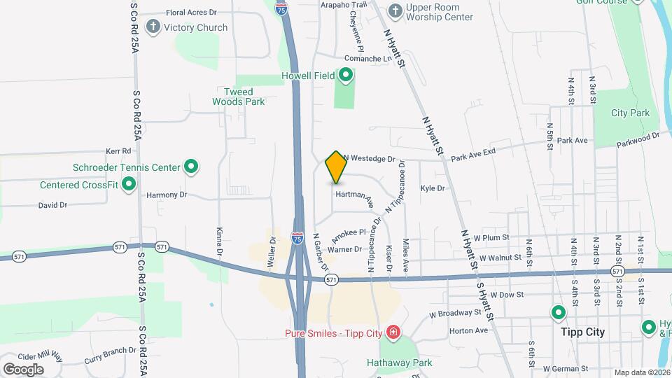 946 N Westedge Dr Map and Location Details