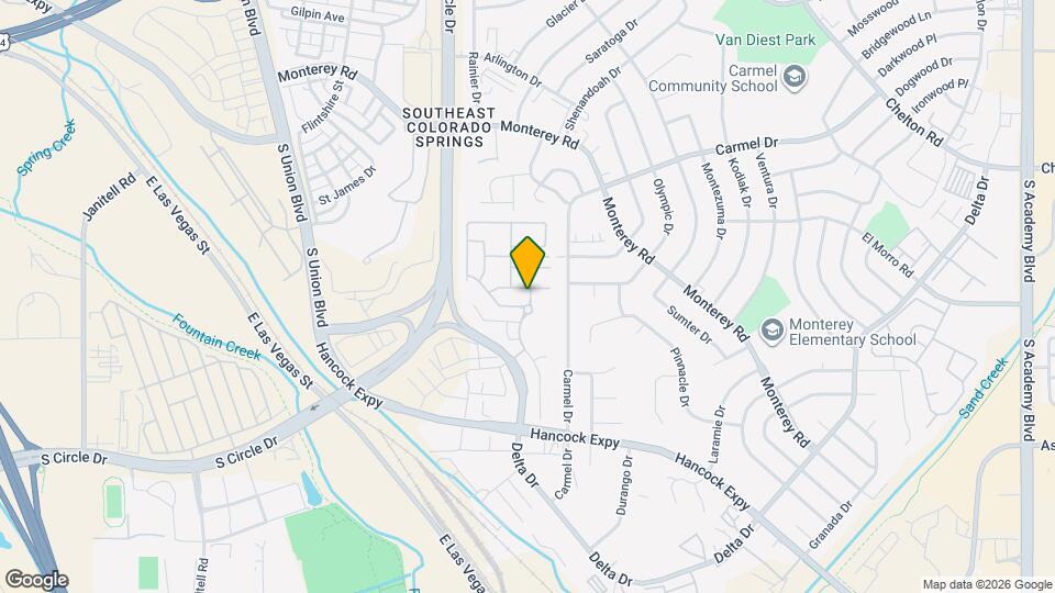 2174 Arrowhead Creek View Map and Location Details