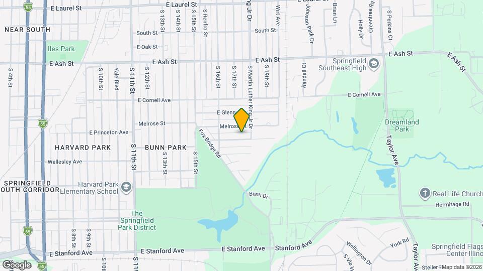 1727 E Morgan Ave Map and Location Details