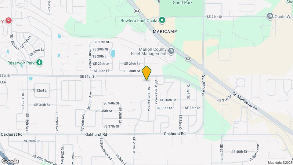 3160 SE 30th Terrace Map and Location Details