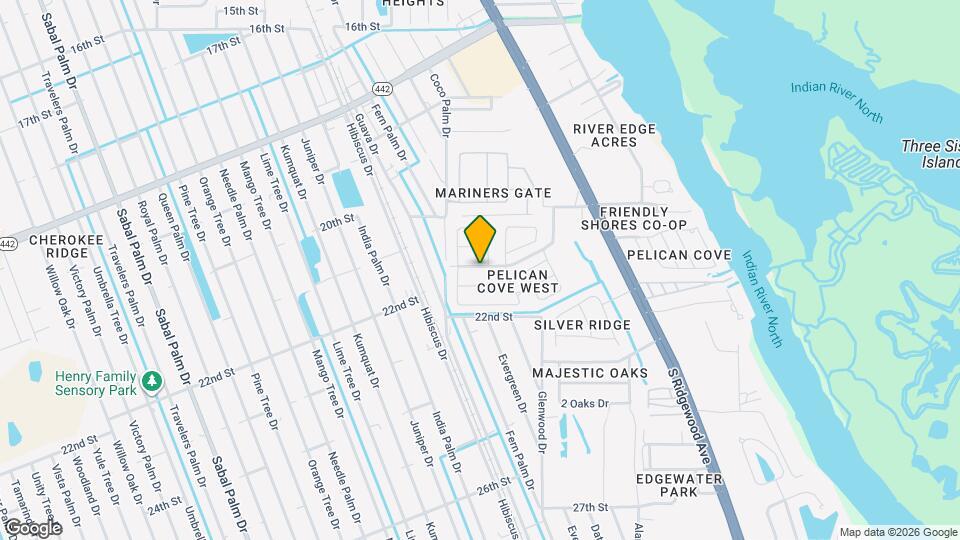 416 Falcon Ave Map and Location Details