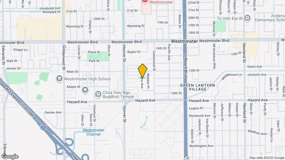 14322 Joyce Ave Map and Location Details
