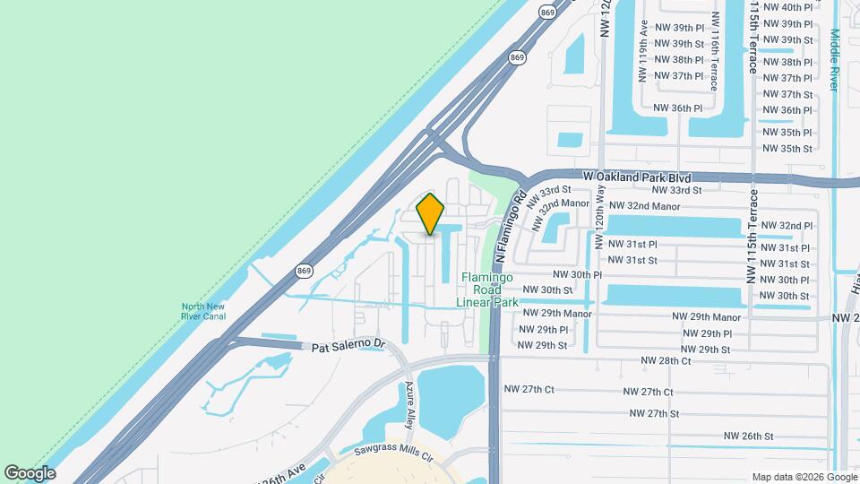 3260 NW 126th Ave Map and Location Details