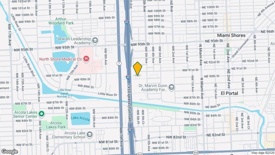 567 NW 90th St Map and Location Details