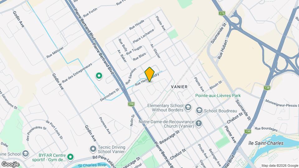 220 Joseph-Isabelle Rue Map and Location Details