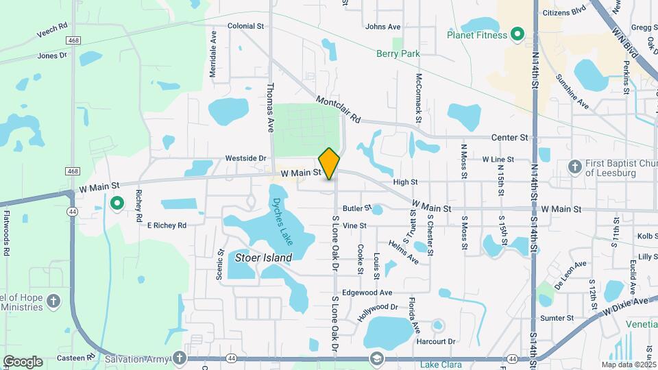 107 S Lone Oak Dr Map and Location Details