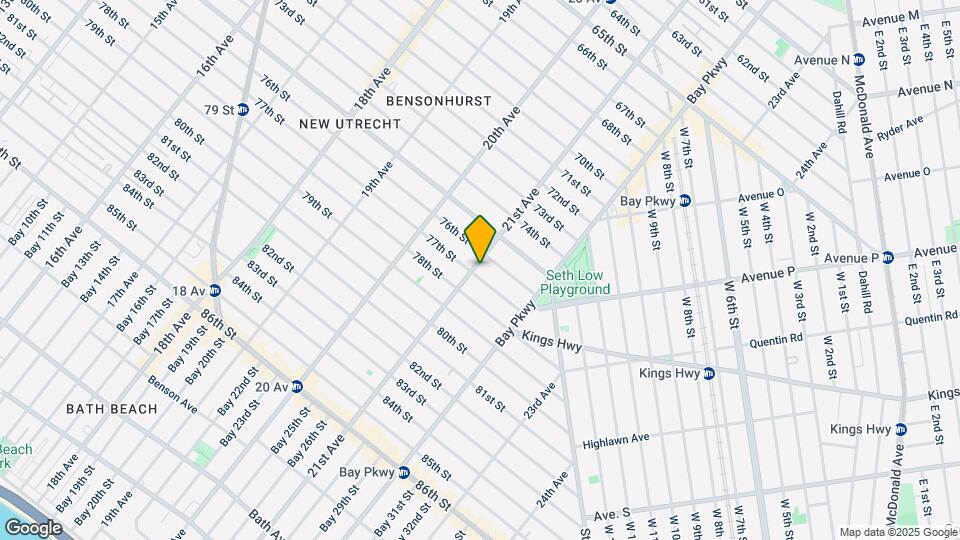 7619 21st Ave Map and Location Details