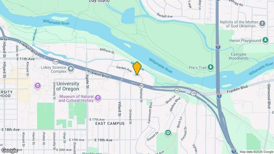 2050 Garden Ave Map and Location Details