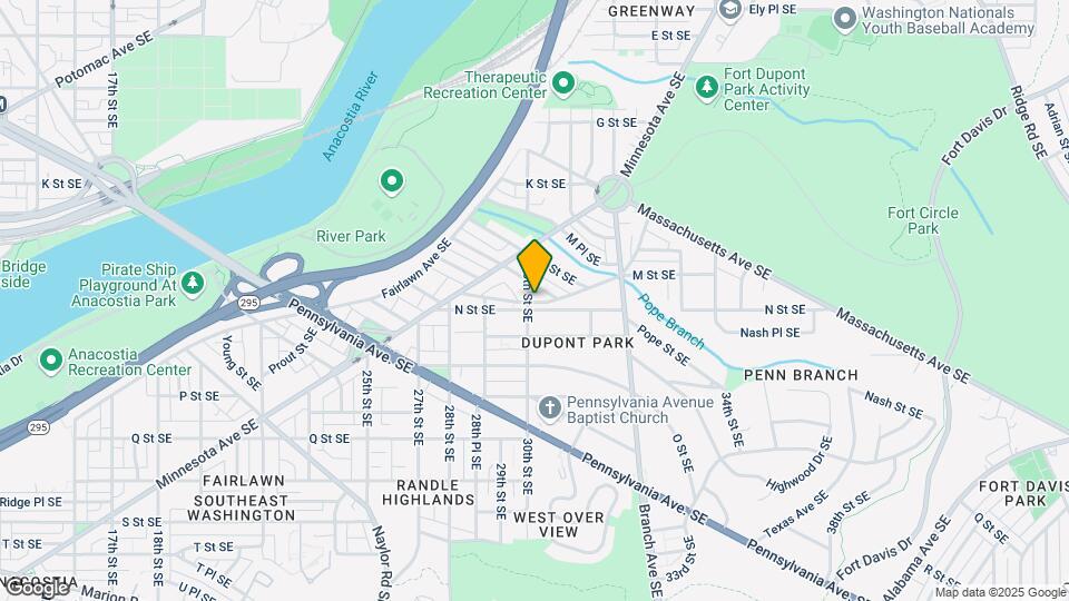 1216 30th St SE Map and Location Details