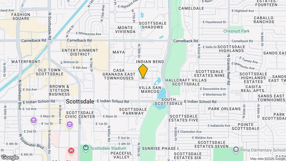 7814 E MacKenzie Dr Map and Location Details