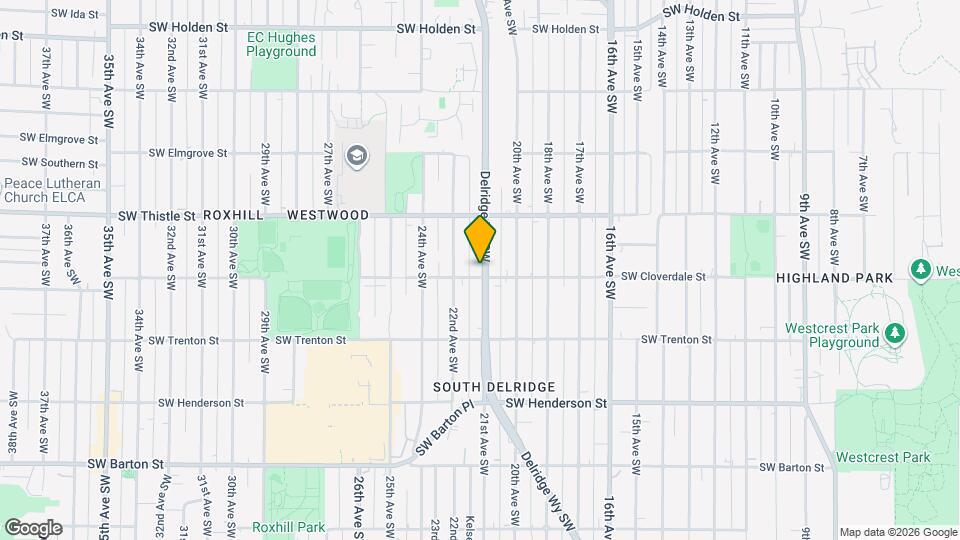 8453 Delridge Wy SW Map and Location Details