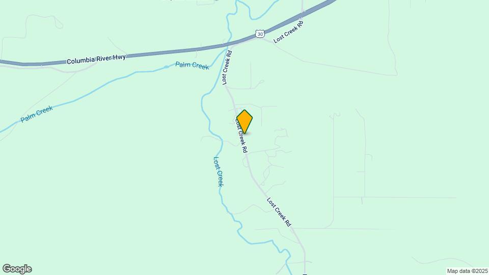 75372 Lost Creek Rd Map and Location Details