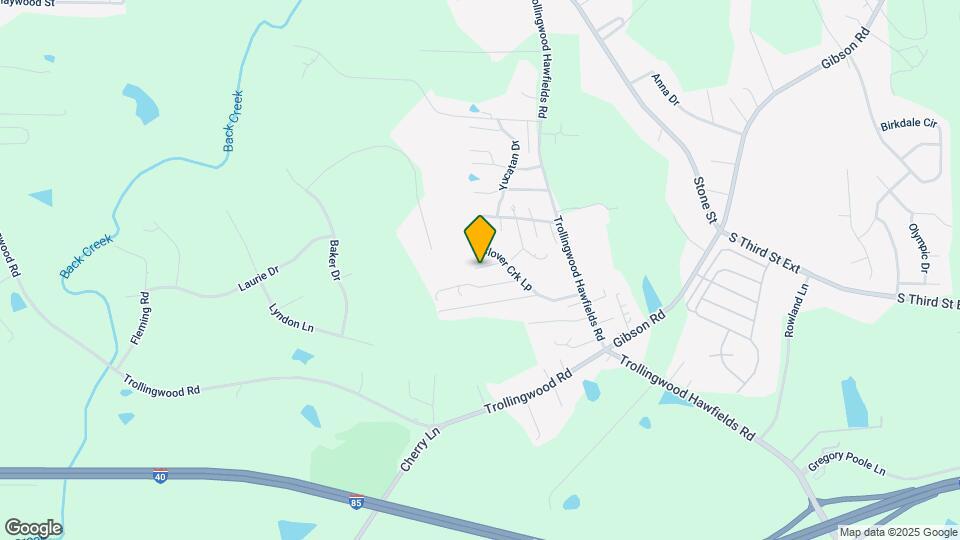 801 Trollingwood Hawfields Rd Map and Location Details