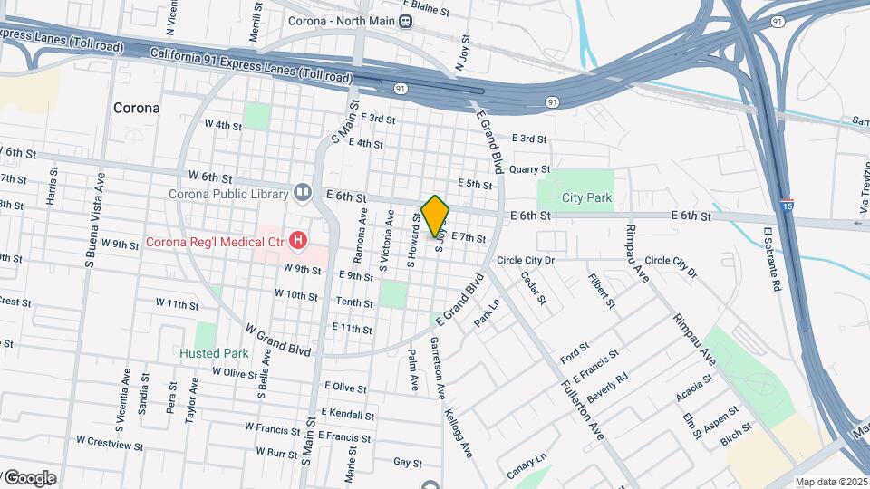 710 S Joy St Mapa y Detalles de la Ubicación