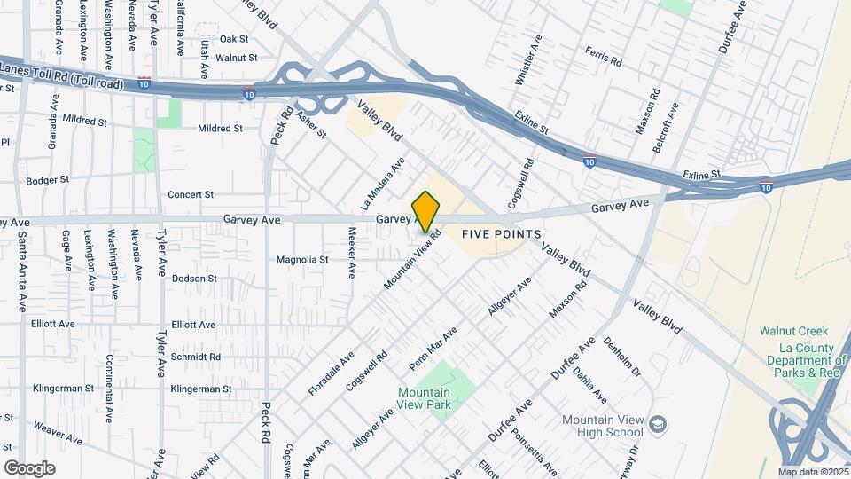 2835-2847 Mountain View Rd Map and Location Details