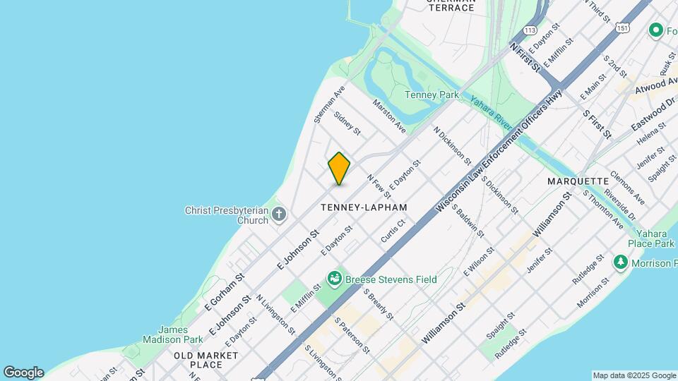 1107 E Gorham St, Unit 1 Mapa y Detalles de la Ubicación