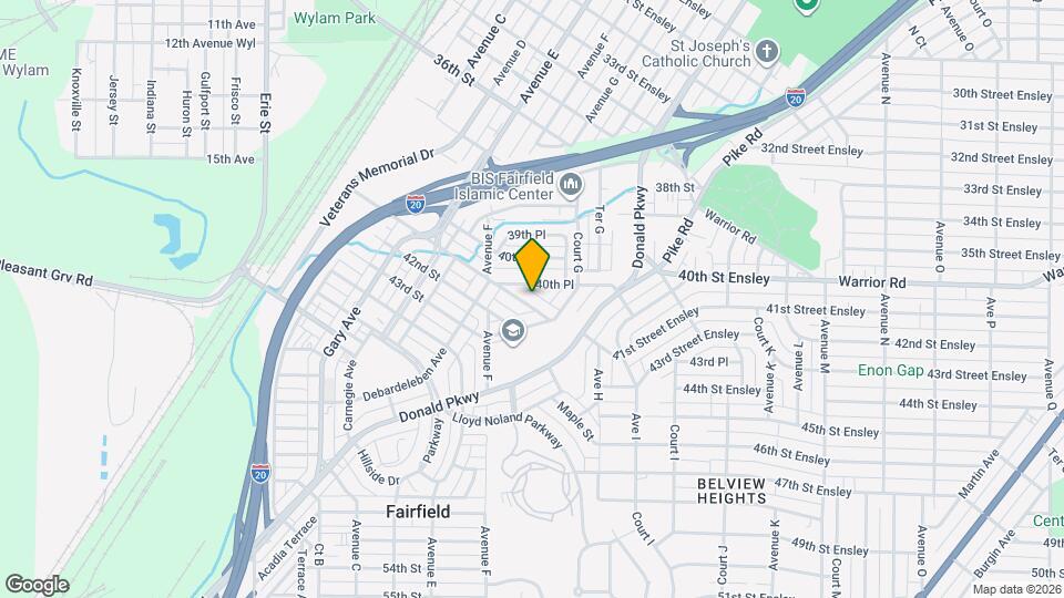 728 41st St Map and Location Details