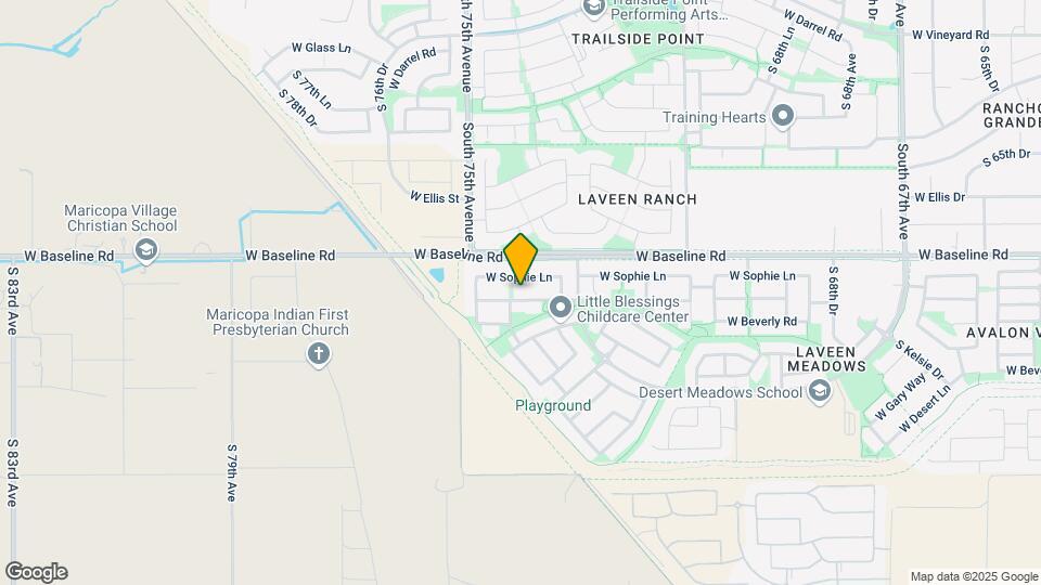7352 W Valencia Dr Map and Location Details