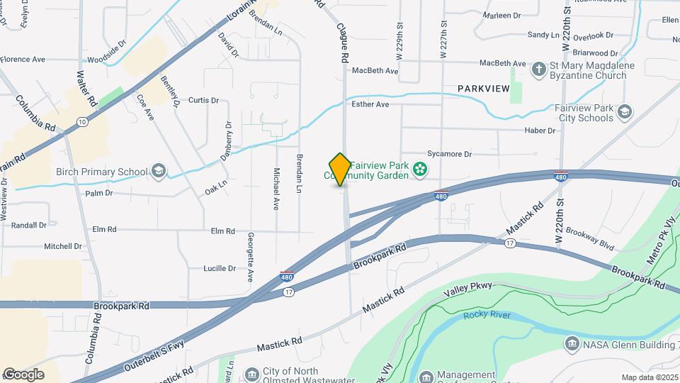 4530 Clague Rd Mapa y Detalles de la Ubicación