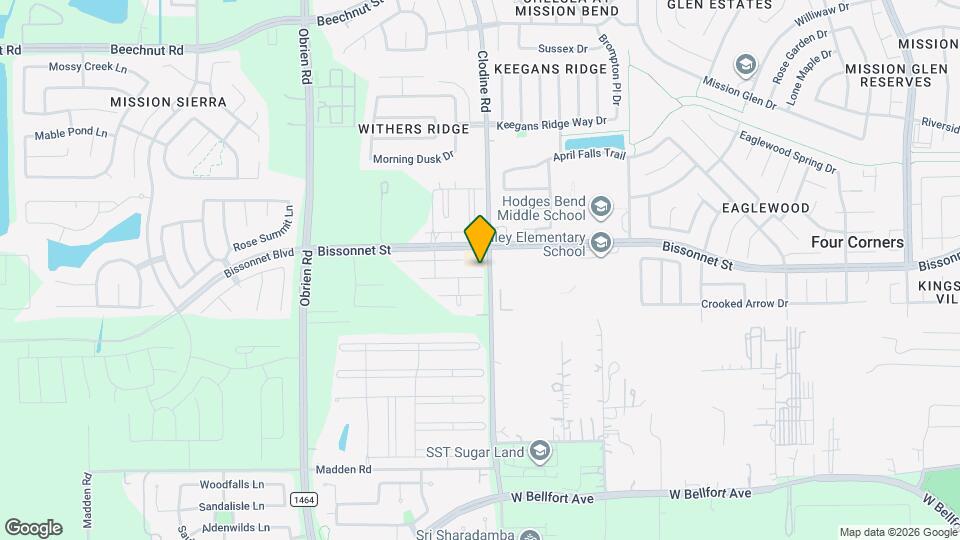 16906 Andrew Nook Ln Map and Location Details