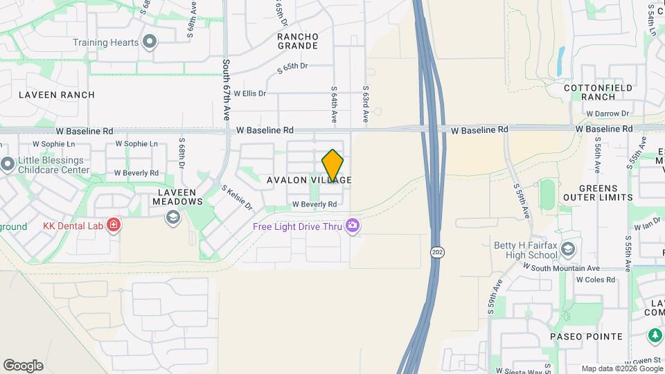 6327 W Fawn Dr Map and Location Details