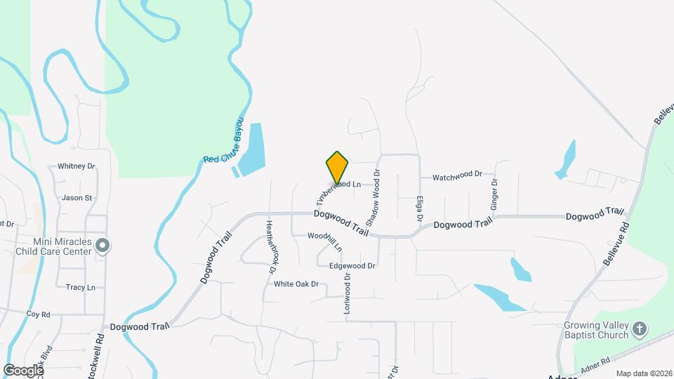 8514 Timberwood Ln Map and Location Details