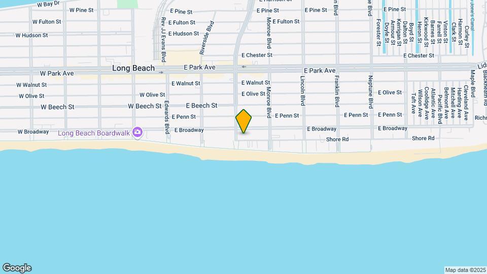 215 Shore Rd Mapa y Detalles de la Ubicación