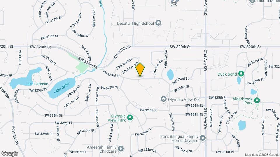 2848 SW 323rd St Map and Location Details