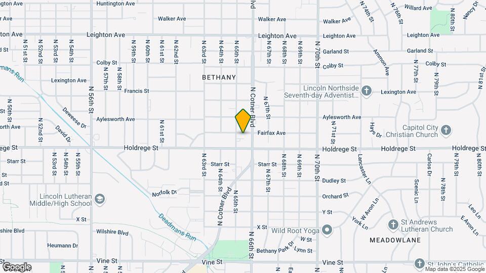 6515 Fairfax Ave Map and Location Details