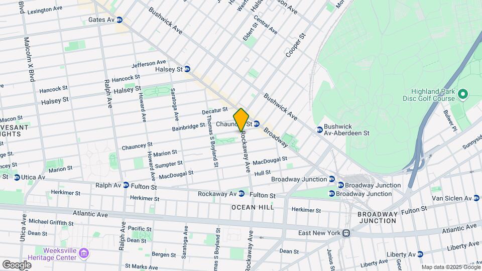 44 Rockaway Ave Mapa y Detalles de la Ubicación