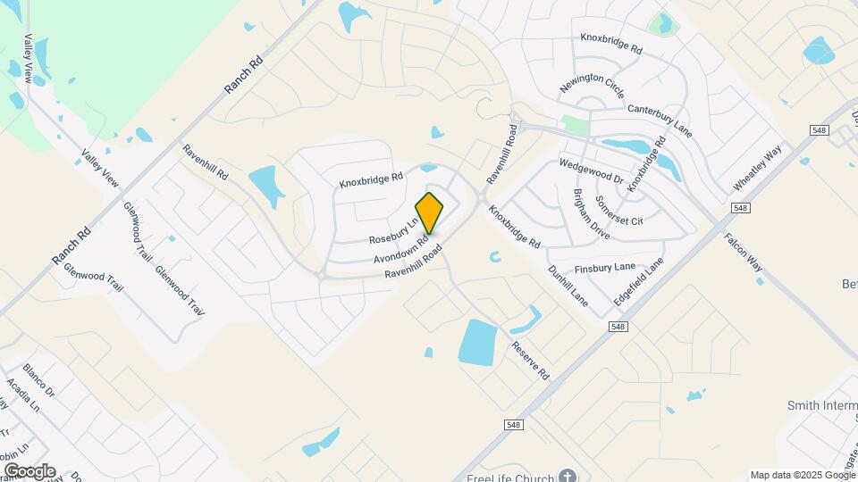 2031 Avondown Rd Map and Location Details