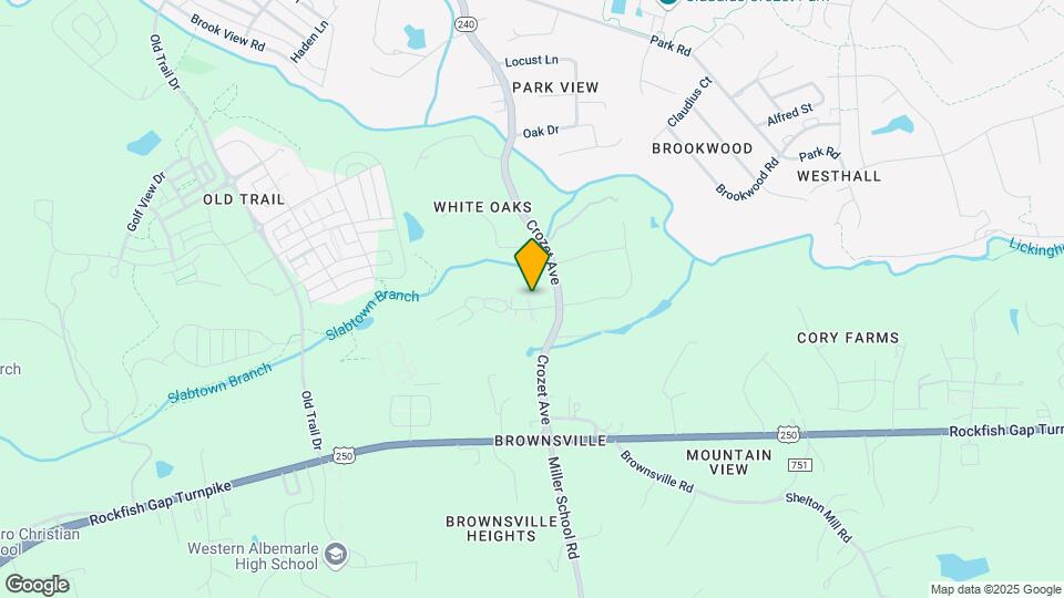 Crozet Meadows Apartments Map and Location Details