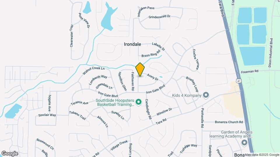 10264 Misty Ridge Dr Map and Location Details