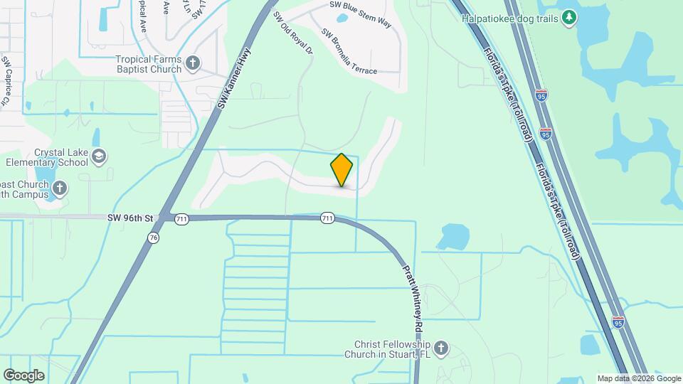 1020 SW Balmoral Trce Mapa y Detalles de la Ubicación