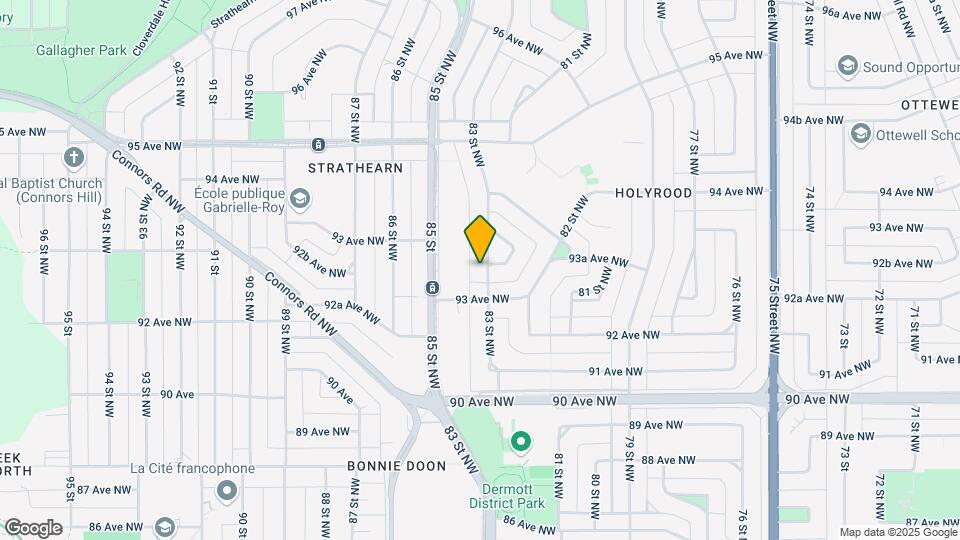 9312 83 St NW Map and Location Details