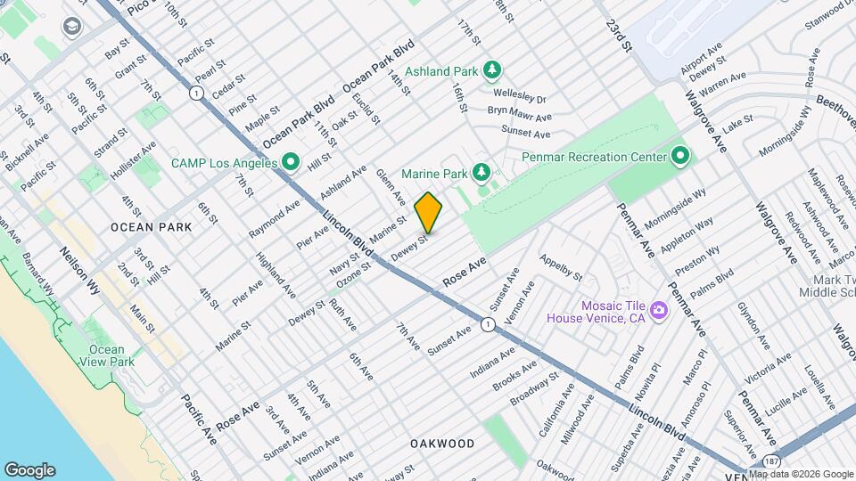 847 Commonwealth Ave Map and Location Details