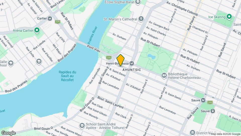 10758 Berri Rue Map and Location Details