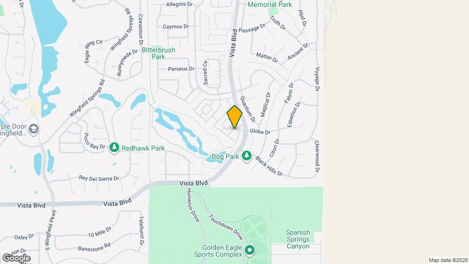 6614 Panther Creek Dr Map and Location Details