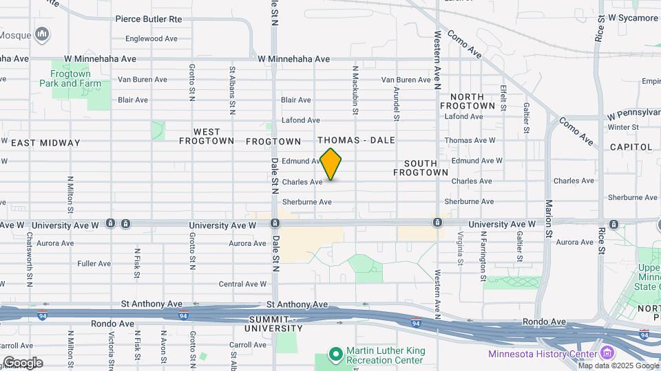 538 Charles Ave Map and Location Details