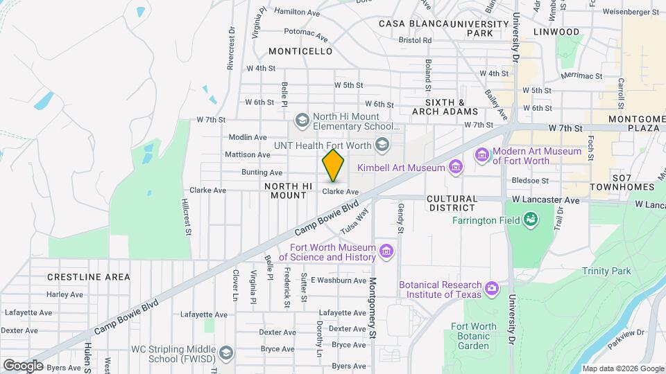 3714 Clarke Ave Map and Location Details