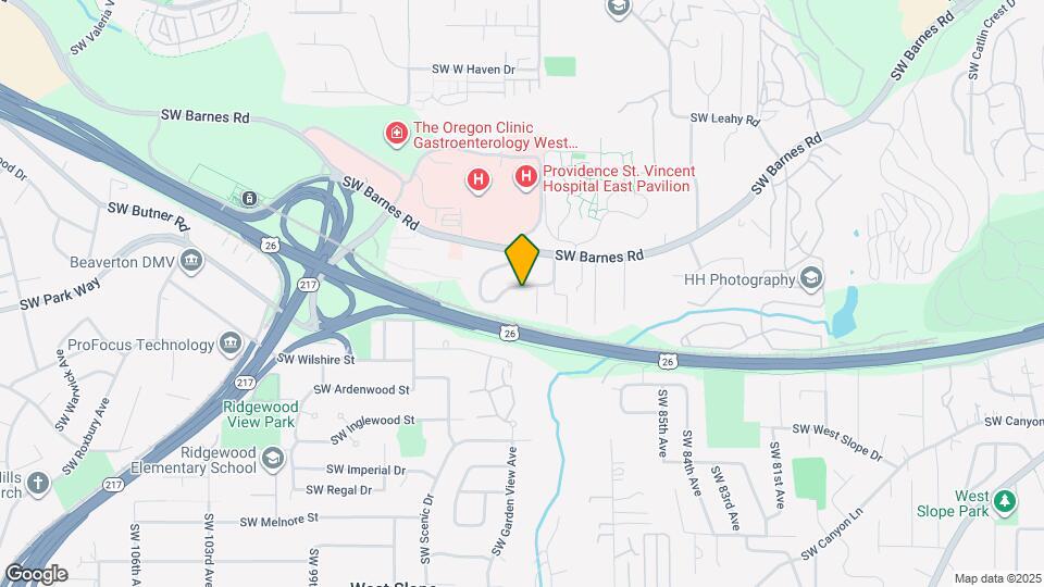 9032 SW Monterey Pl Map and Location Details