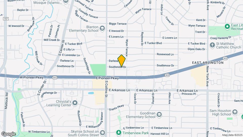1008 Southmoor Dr Map and Location Details