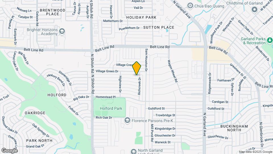 2105 Richland Dr Map and Location Details