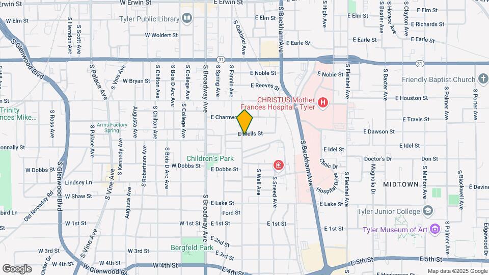 730 S Donnybrook Ave Map and Location Details