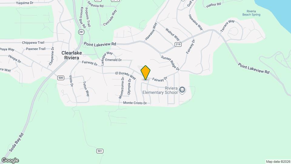 10256 Del Monte Way Map and Location Details