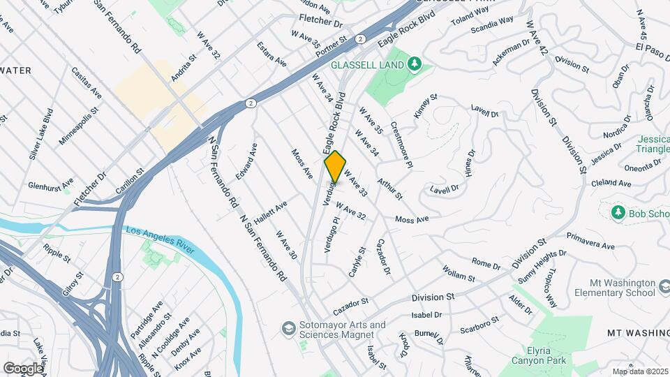 3214 Verdugo Rd Map and Location Details