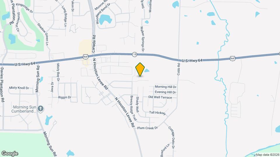 10106 Cameron Ridge TR Map and Location Details